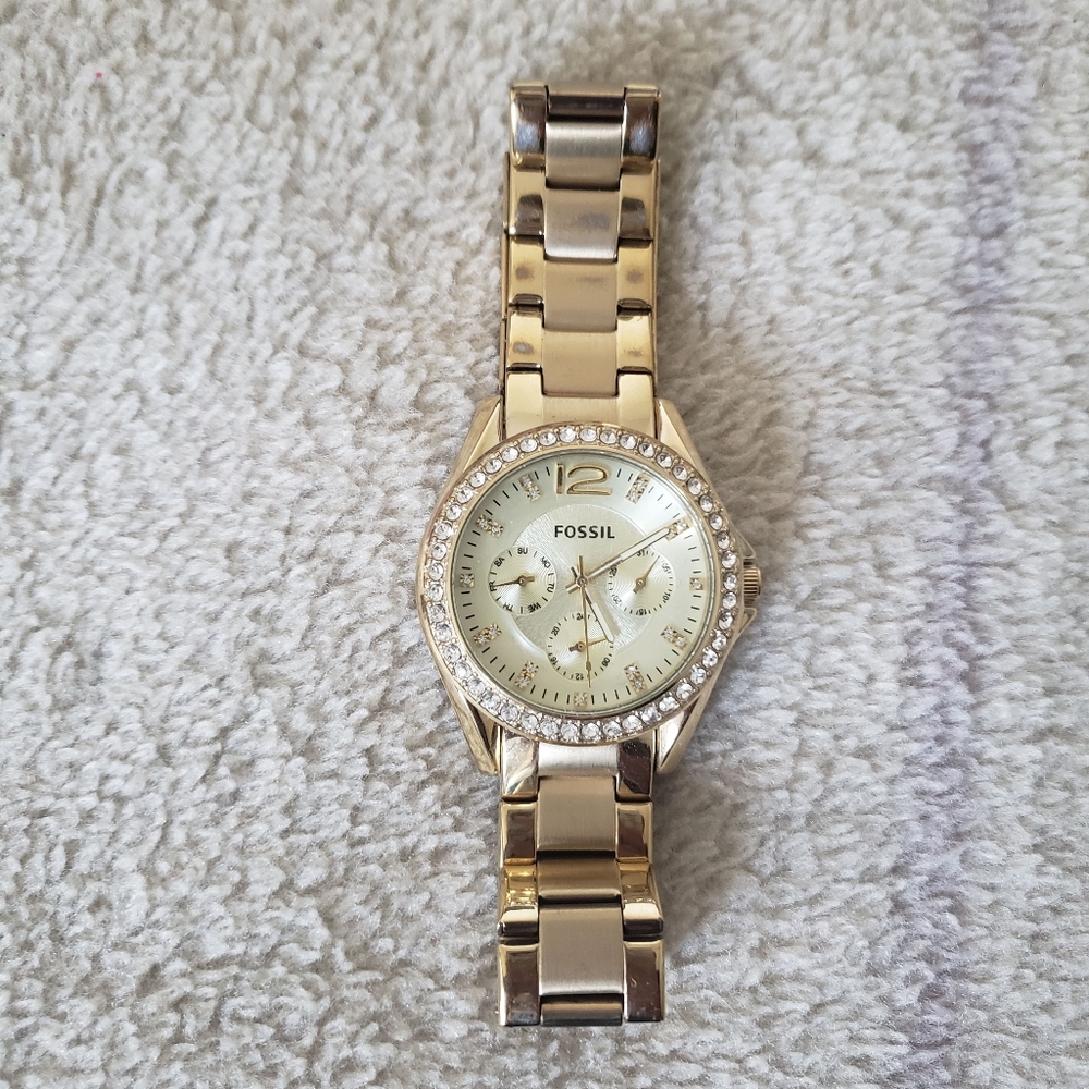 Fossil Watch - Gold